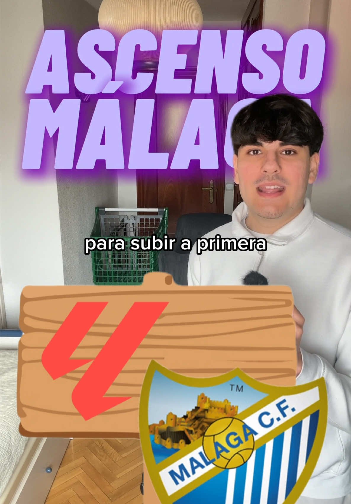 El ascenso del Málaga en 60 segundos